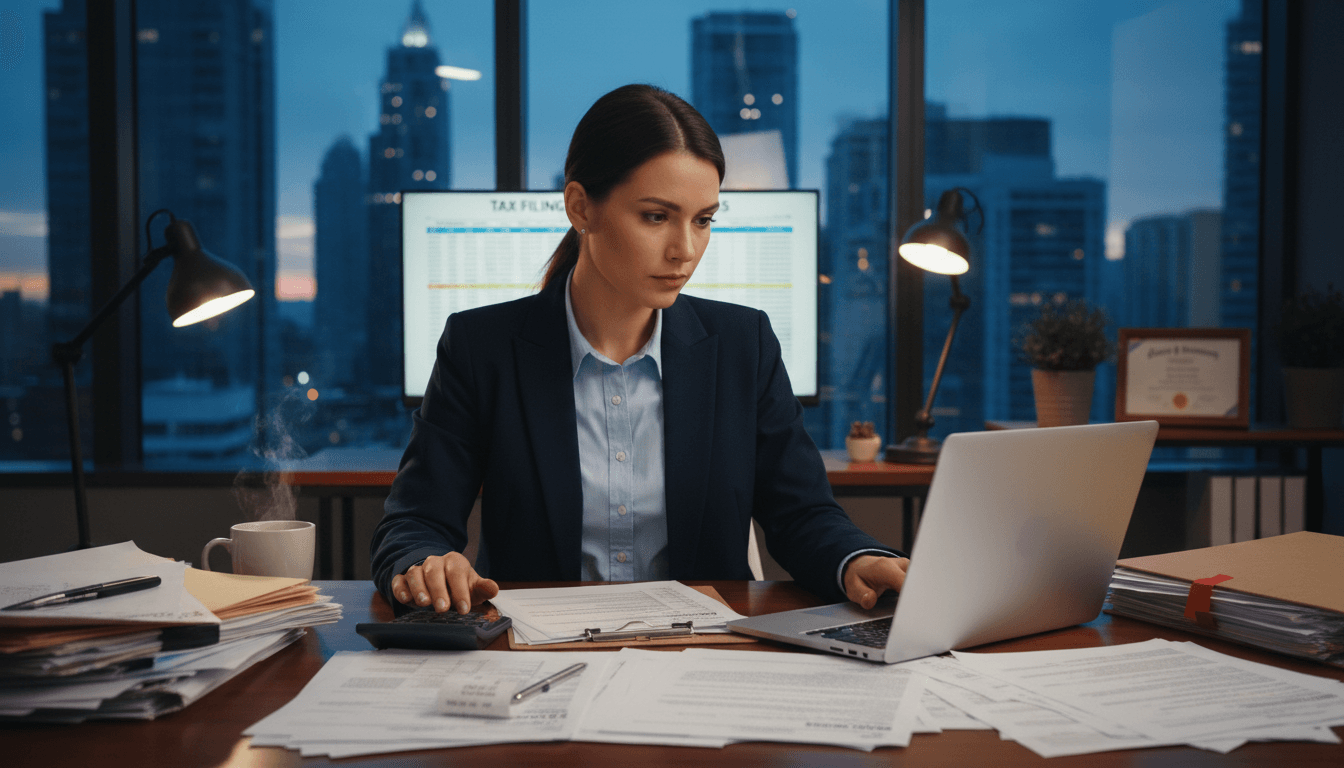 Personal income tax preparation